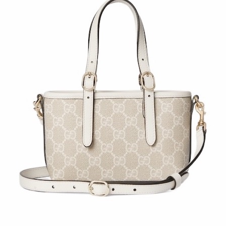 Gucci 女士 GG Emblem 迷你單肩包均碼碼MINI、17.5cm*6.5cm*11cm-1