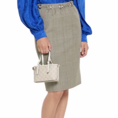 Gucci 女士 GG Emblem 迷你單肩包均碼碼MINI、17.5cm*6.5cm*11cm-5