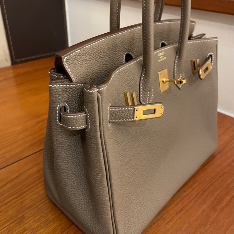 HERMES 大象灰金釦超級新的鉑金25-3