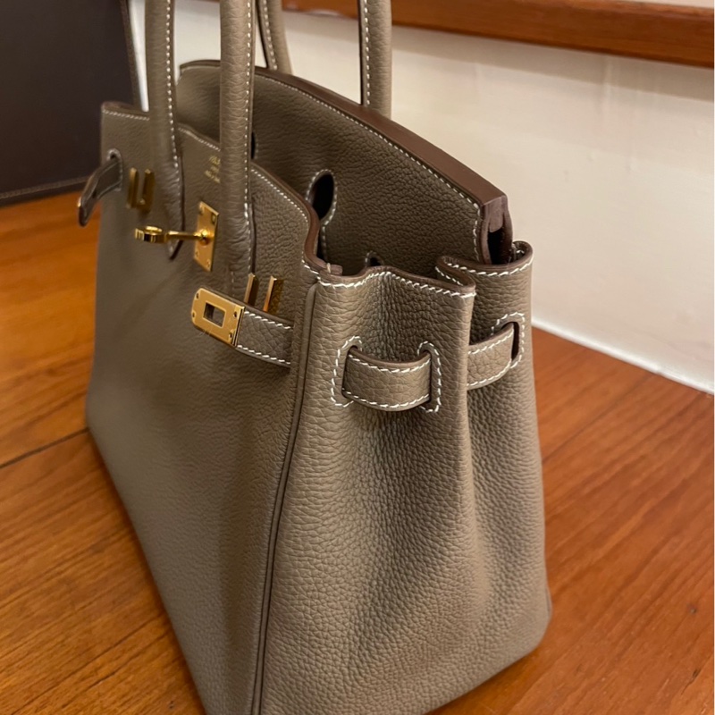 HERMES 大象灰金釦超級新的鉑金25-4