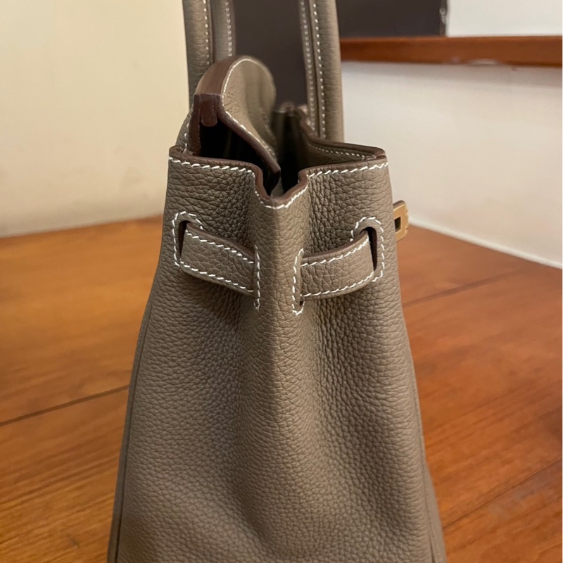 HERMES 大象灰金釦超級新的鉑金25-10