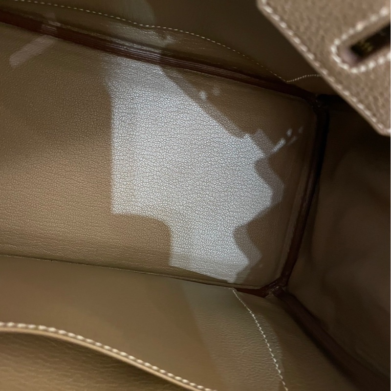 HERMES 大象灰金釦超級新的鉑金25-13