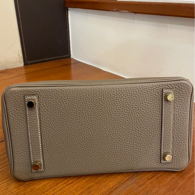 HERMES 大象灰金釦超級新的鉑金25-16