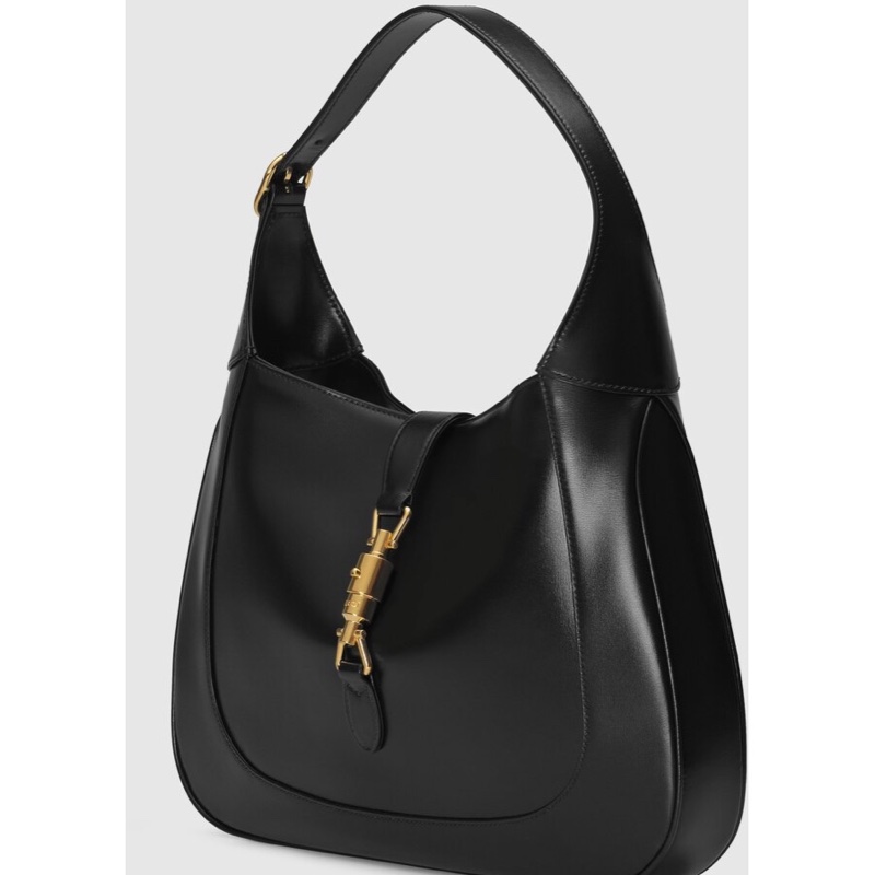 Gucci 女士 黑色Jackie 1961系列中號手袋均碼碼中號、35.5cm*4.5cm*25cm-2