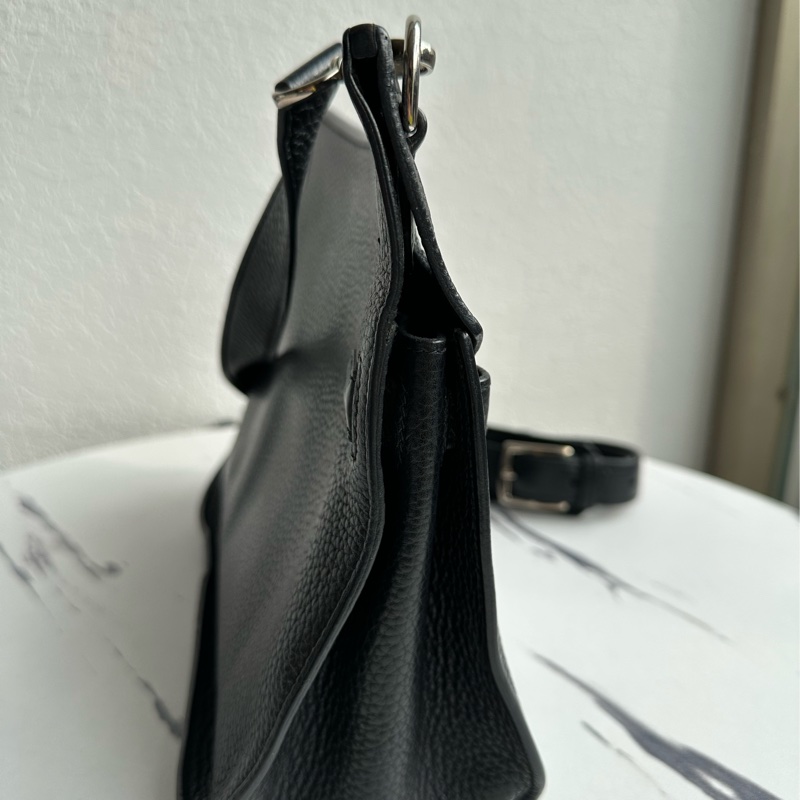 Hermes 吉普賽28黑銀-7