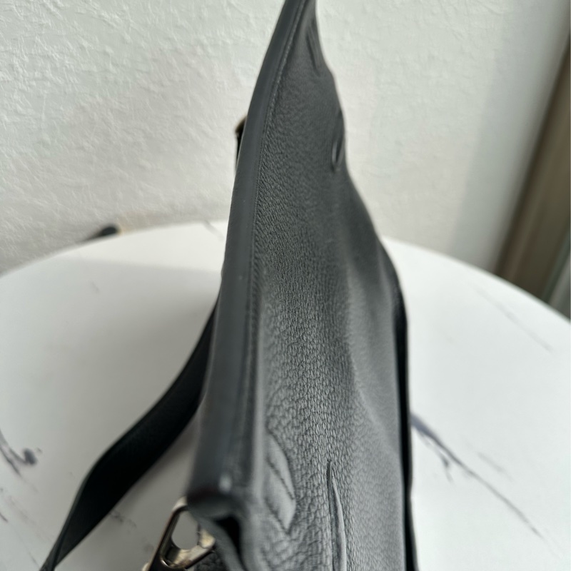 Hermes 吉普賽28黑銀-8