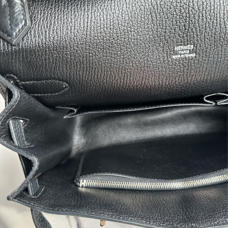 Hermes 吉普賽28黑銀-11