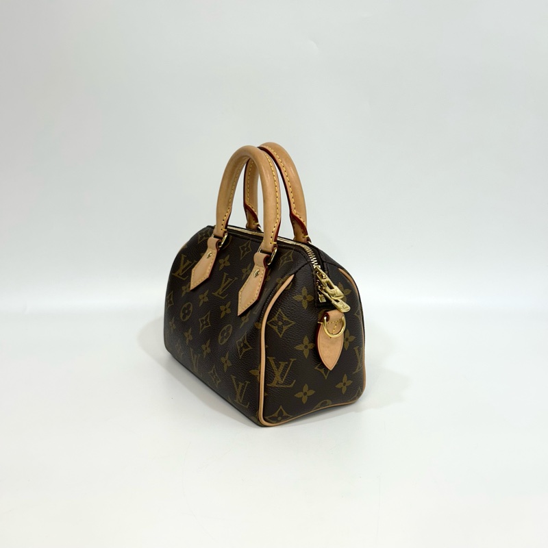 路易威登波士頓20 LV原花奶茶寬背帶Speedy20波士頓包M46222-8