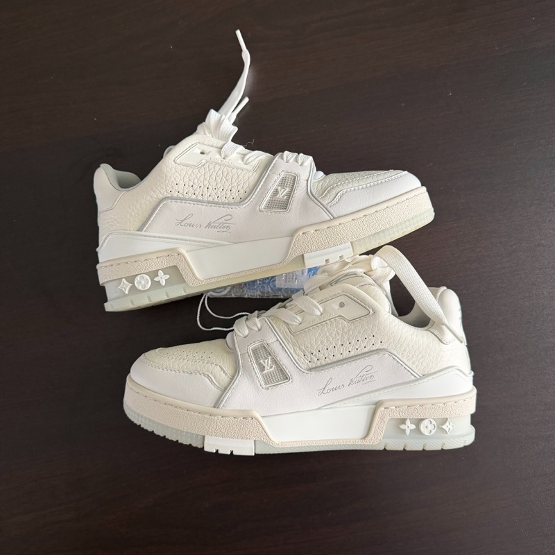 lv 路易威登trainer白水泥女款 35碼 98新-3