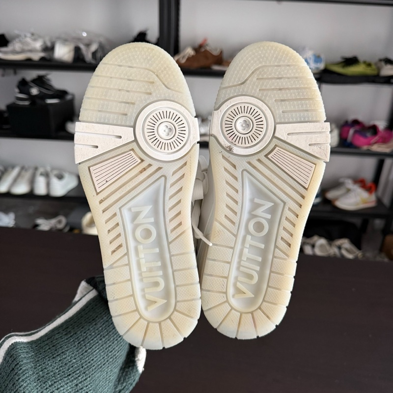 lv 路易威登trainer白水泥女款 35碼 98新-6