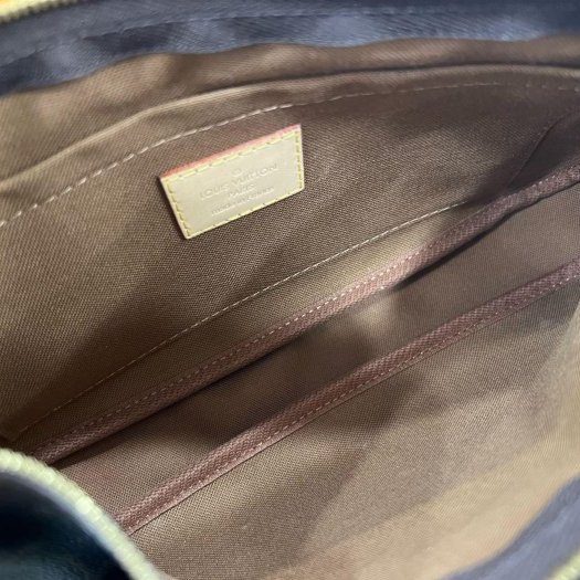 東區正精品㊣LV M44840 老花三合一拼粉色寬背帶斜背包金鍊肩背包圓形零錢包 RZ6191-3