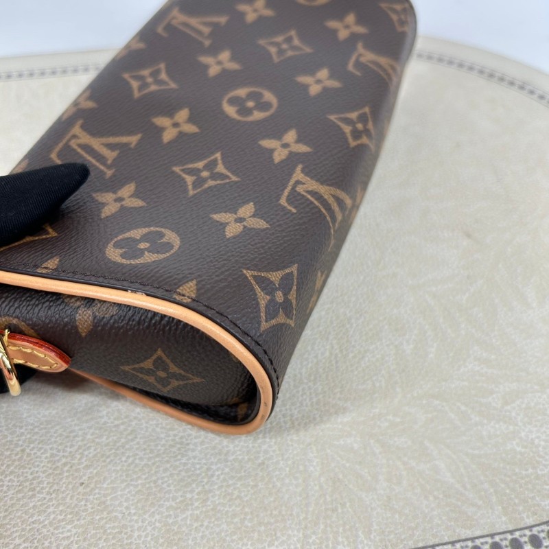 Lv/路易威登  芯片款 Camille老花鏈條包 經典棕色老花 實用百搭-7