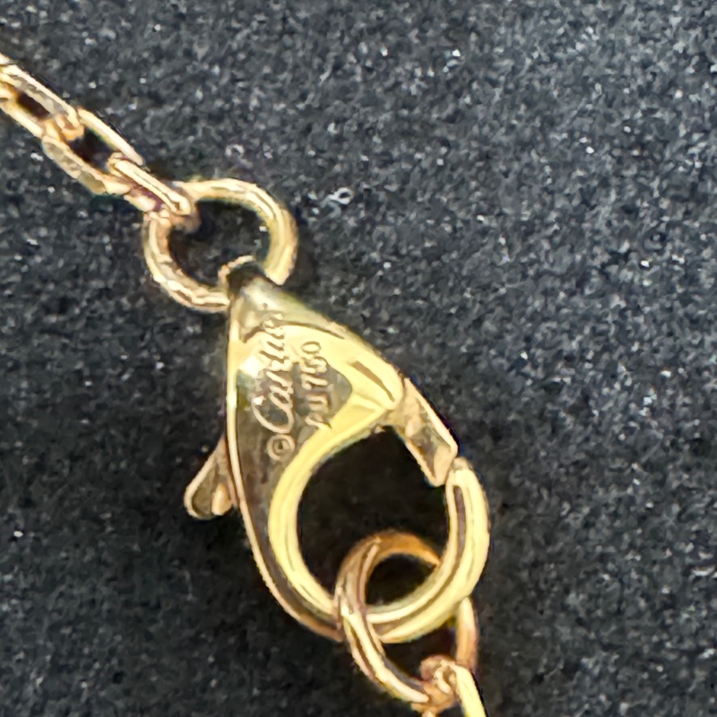 Cartier love滿鑽 經典款項鏈-9