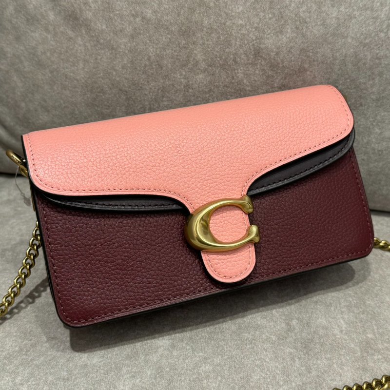 {全新品💗}Coach Tabby Colorblock Woc鏈條包-0