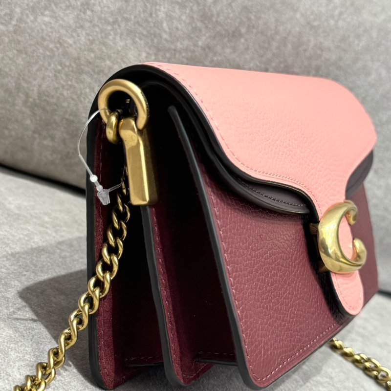{全新品💗}Coach Tabby Colorblock Woc鏈條包-2