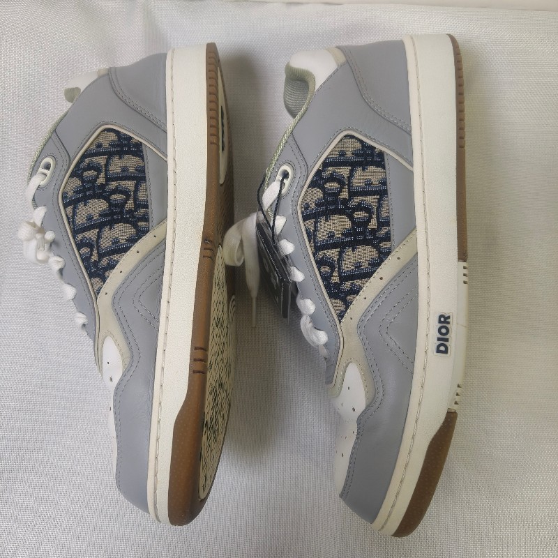 ㊣✨ DIOR ✨**尺寸:43**迪奧 CD B27 灰色 老花 刺繡 運動鞋 球鞋 休閒鞋 板鞋/二手鞋/二手精品/保證正品🌳二手樹屋🌳-2