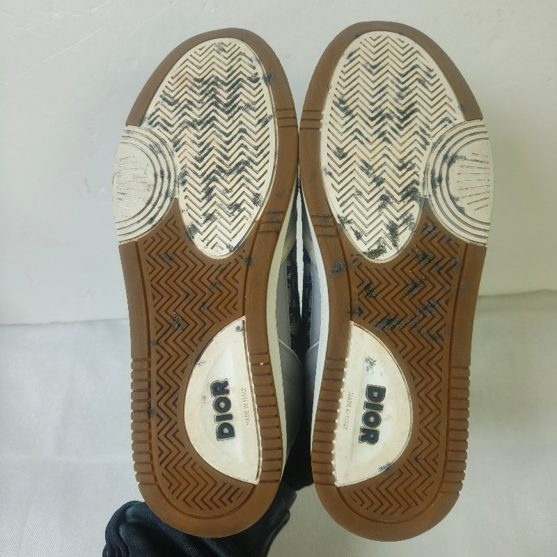 ㊣✨ DIOR ✨**尺寸:43**迪奧 CD B27 灰色 老花 刺繡 運動鞋 球鞋 休閒鞋 板鞋/二手鞋/二手精品/保證正品🌳二手樹屋🌳-5