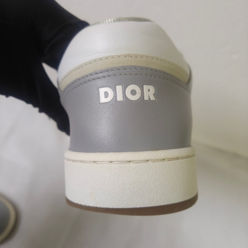㊣✨ DIOR ✨**尺寸:43**迪奧 CD B27 灰色 老花 刺繡 運動鞋 球鞋 休閒鞋 板鞋/二手鞋/二手精品/保證正品🌳二手樹屋🌳-13
