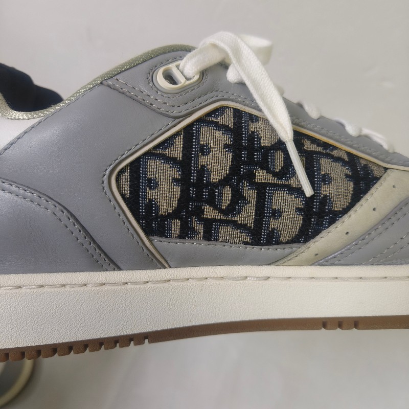 ㊣✨ DIOR ✨**尺寸:43**迪奧 CD B27 灰色 老花 刺繡 運動鞋 球鞋 休閒鞋 板鞋/二手鞋/二手精品/保證正品🌳二手樹屋🌳-15