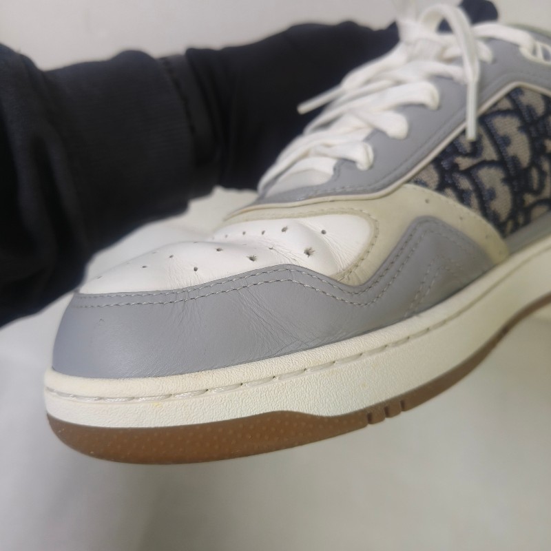 ㊣✨ DIOR ✨**尺寸:43**迪奧 CD B27 灰色 老花 刺繡 運動鞋 球鞋 休閒鞋 板鞋/二手鞋/二手精品/保證正品🌳二手樹屋🌳-28