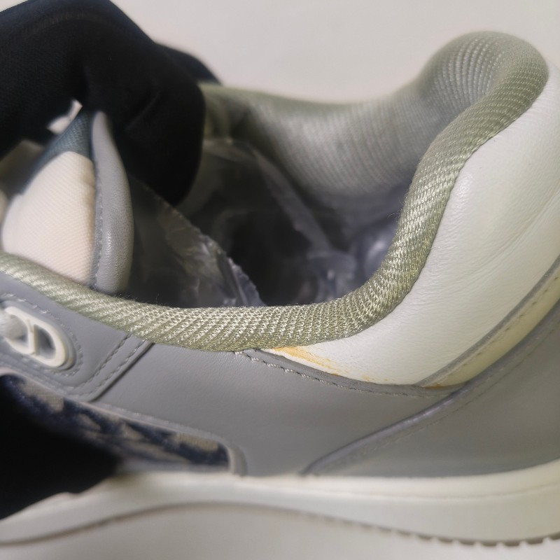 ㊣✨ DIOR ✨**尺寸:43**迪奧 CD B27 灰色 老花 刺繡 運動鞋 球鞋 休閒鞋 板鞋/二手鞋/二手精品/保證正品🌳二手樹屋🌳-31