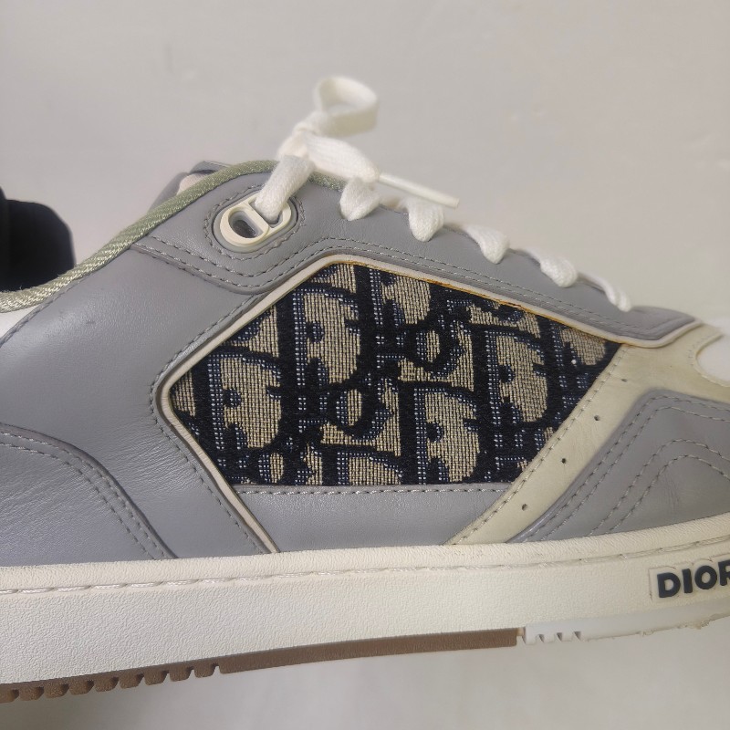 ㊣✨ DIOR ✨**尺寸:43**迪奧 CD B27 灰色 老花 刺繡 運動鞋 球鞋 休閒鞋 板鞋/二手鞋/二手精品/保證正品🌳二手樹屋🌳-34