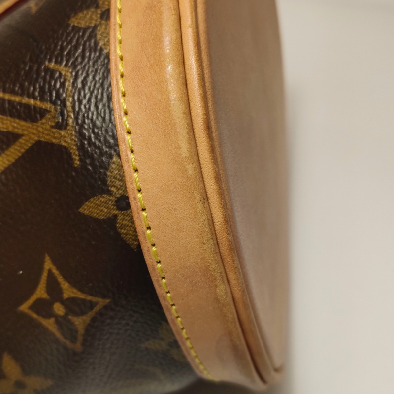 Louis Vuitton(LV)Duffle薯條包植鞣革 Monogram印花S-lock鎖釦斜挎包單肩包-14