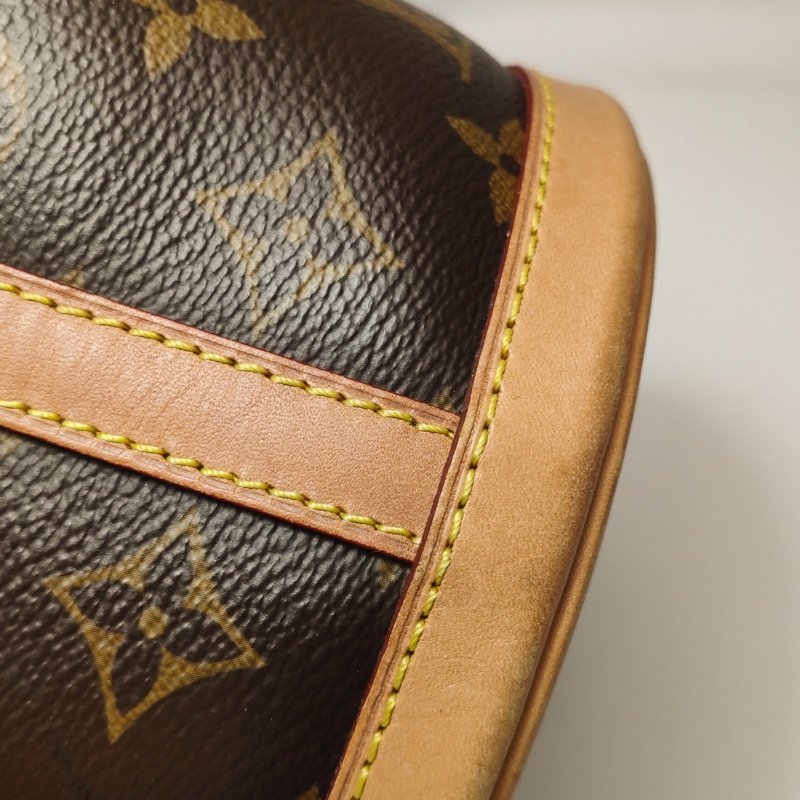 Louis Vuitton(LV)Duffle薯條包植鞣革 Monogram印花S-lock鎖釦斜挎包單肩包-15