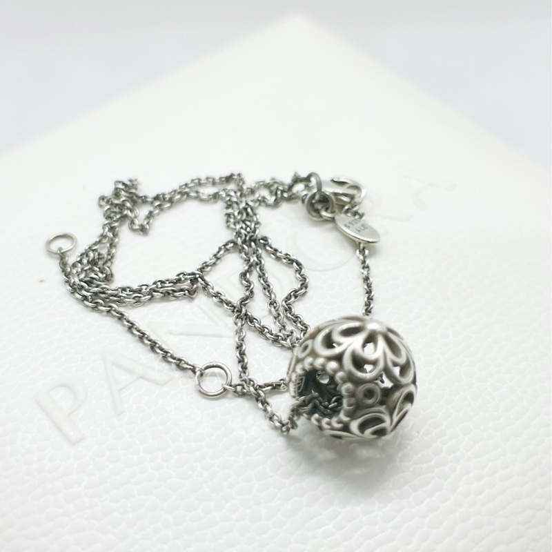 ~~趴趴小舖~~極新正品Pandora潘朵拉項鍊251123760-6