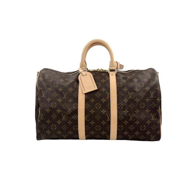 Louis Vuitton -原花 Keepall Bandoulière 45cm旅行袋-5