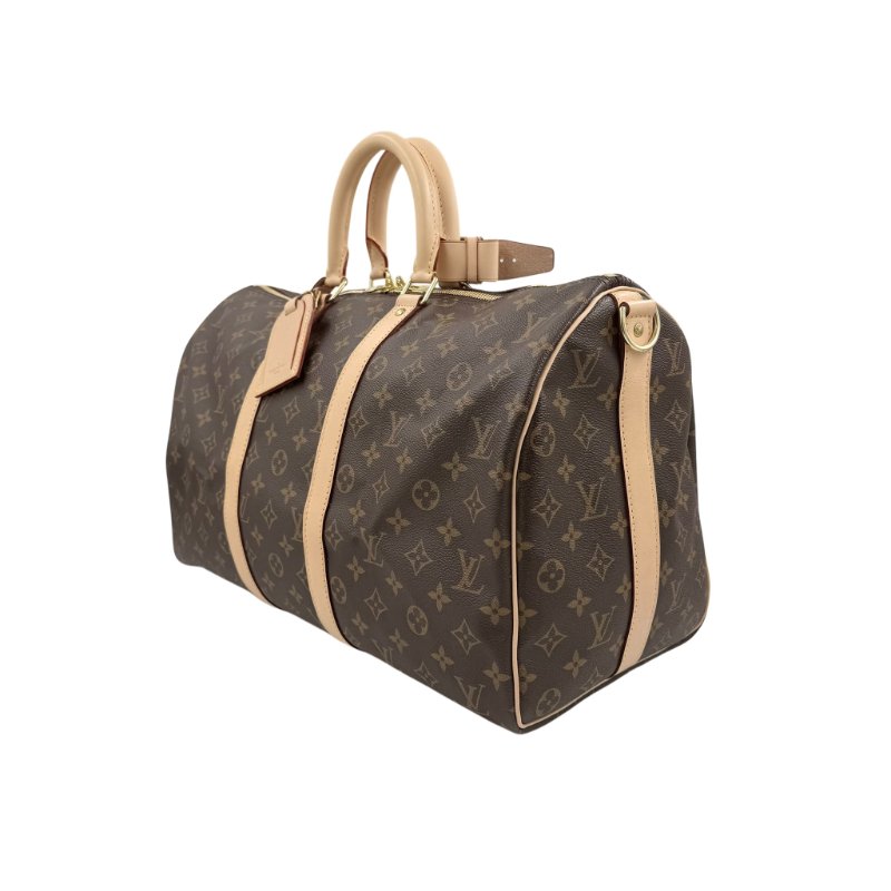 Louis Vuitton -原花 Keepall Bandoulière 45cm旅行袋-7