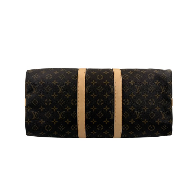 Louis Vuitton -原花 Keepall Bandoulière 45cm旅行袋-11
