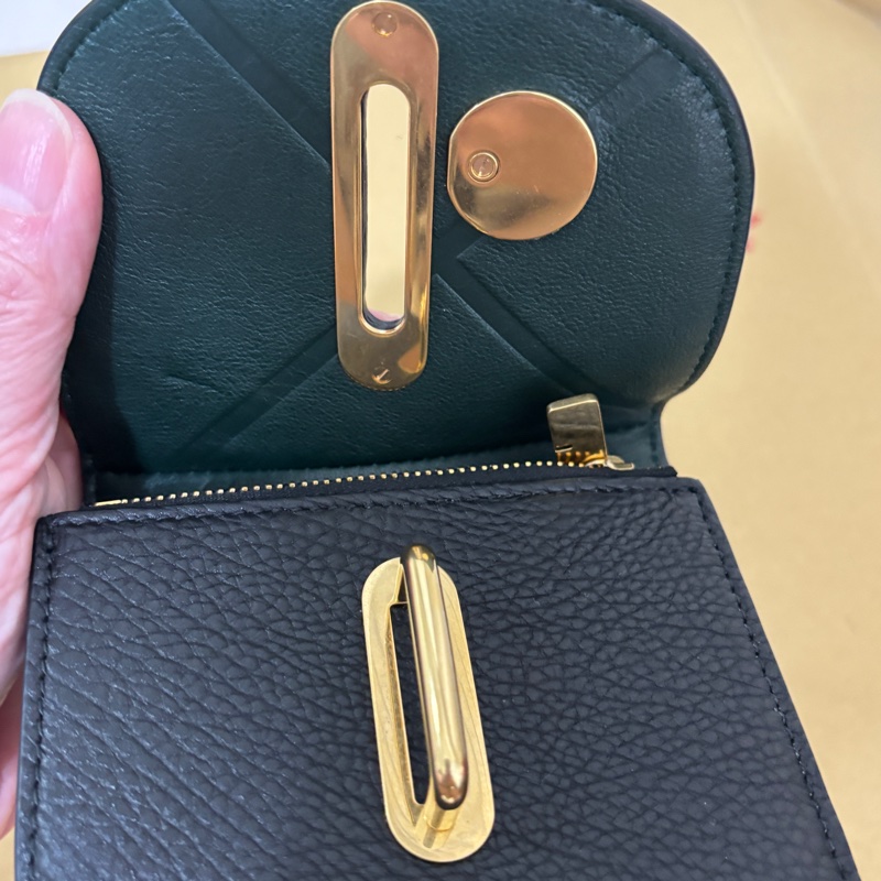 Burberry 黑色三折短夾 Ls Rocking Compact-3