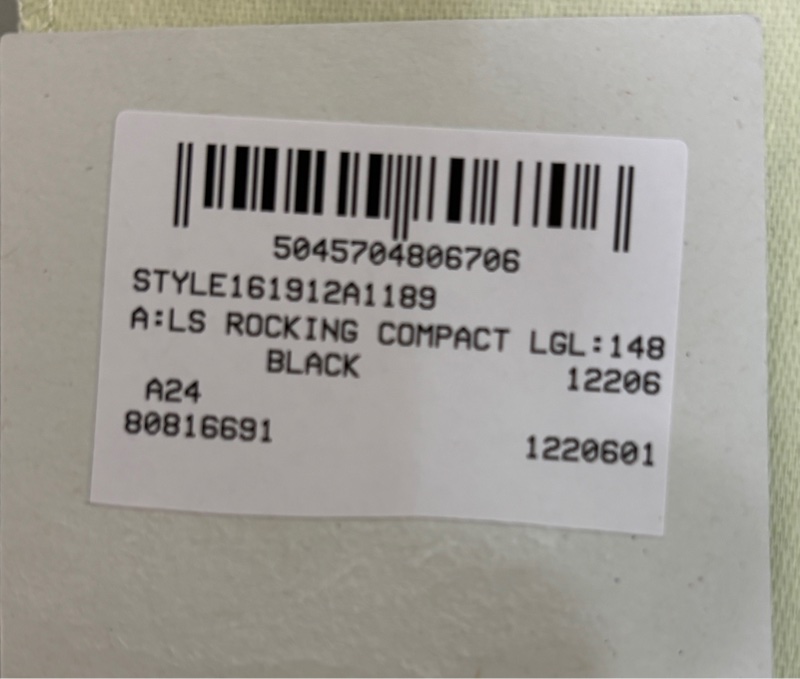 Burberry 黑色三折短夾 Ls Rocking Compact-8