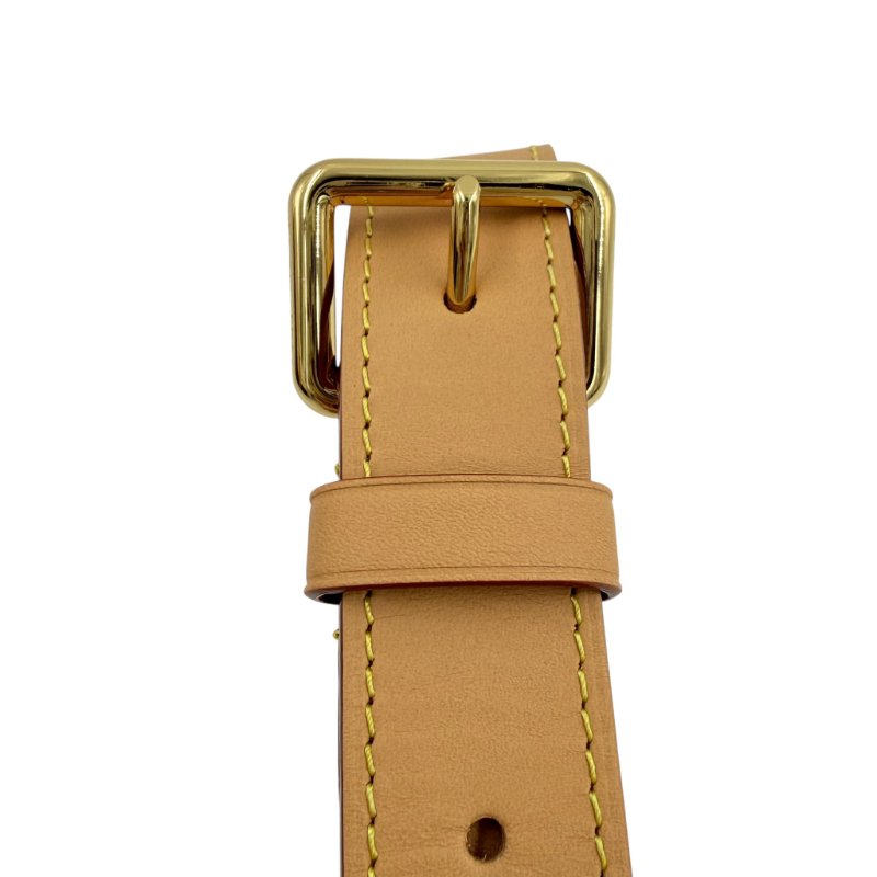 Louis Vuitton - 原花拼羔羊毛下蓋Diane法棍包-15