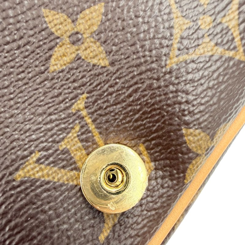 Louis Vuitton - 原花拼羔羊毛下蓋Diane法棍包-22