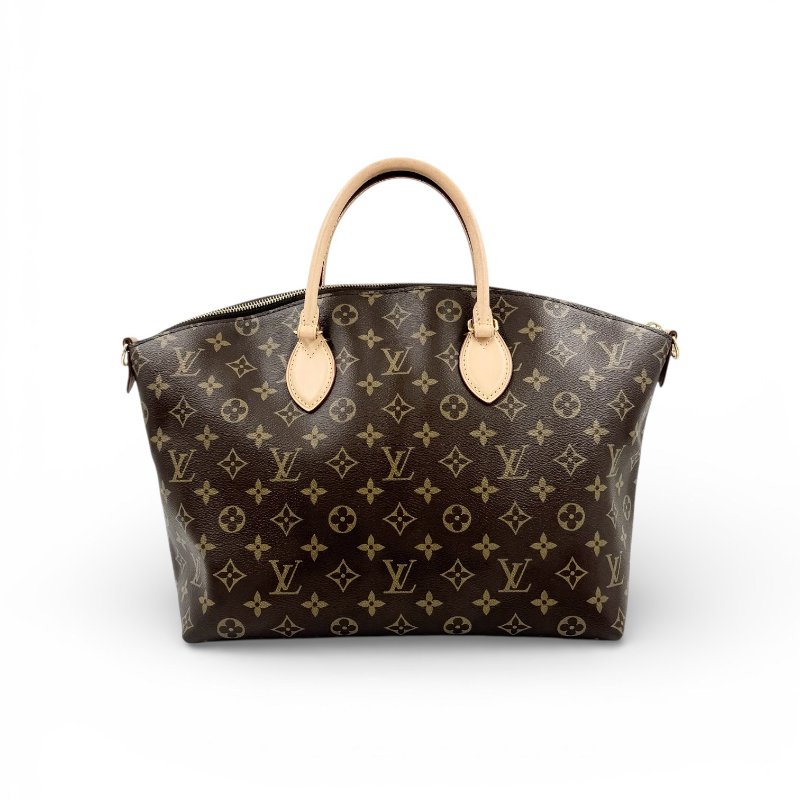 Louis Vuitton - 原花半圓弧Boétie拉鍊鎖頭包╻MM-1