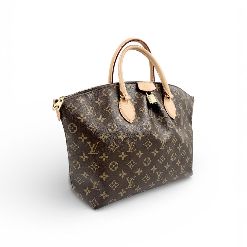 Louis Vuitton - 原花半圓弧Boétie拉鍊鎖頭包╻MM-2