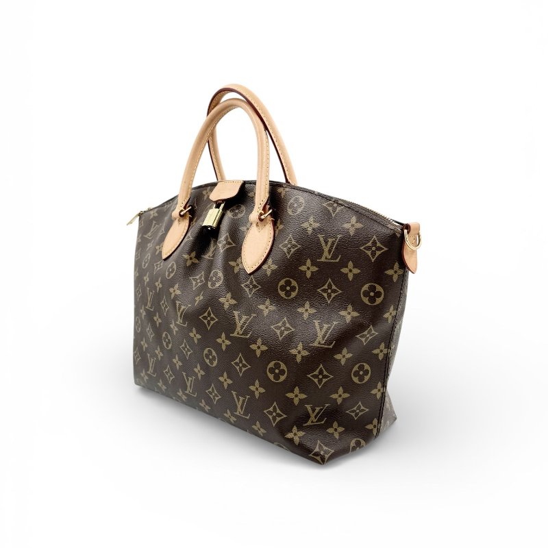 Louis Vuitton - 原花半圓弧Boétie拉鍊鎖頭包╻MM-3