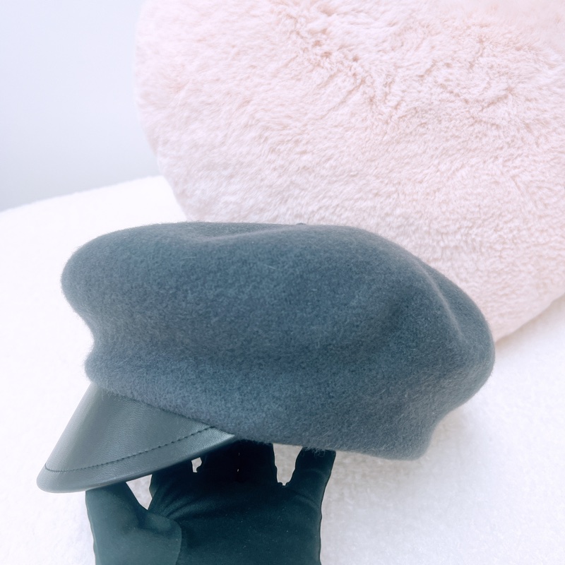 Dior 灰色貝雷帽-4