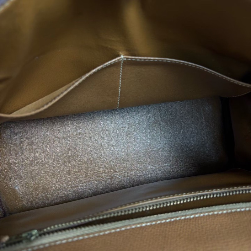 Hermes kelly28  金棕 Epsom皮28*22*11 98新鑰匙*2 鎖塵袋-3