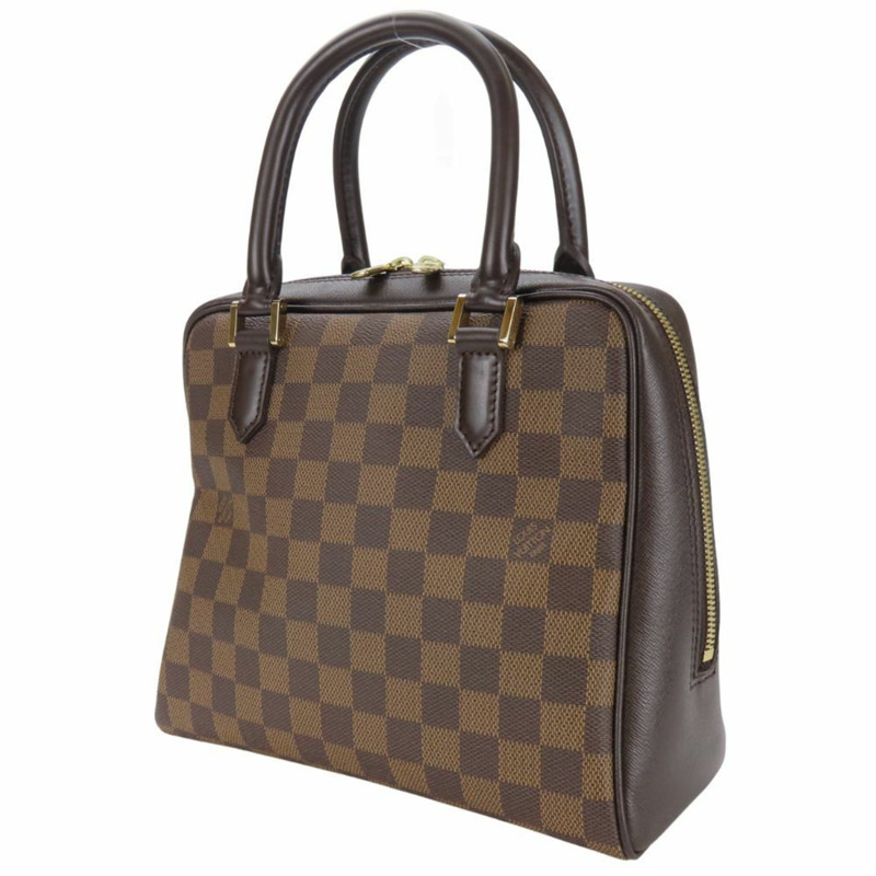 路易威登 Brera 女士手提包 N51150 Damier Ebene 棕色 Damier Ebene 帆布金色五金配件-2