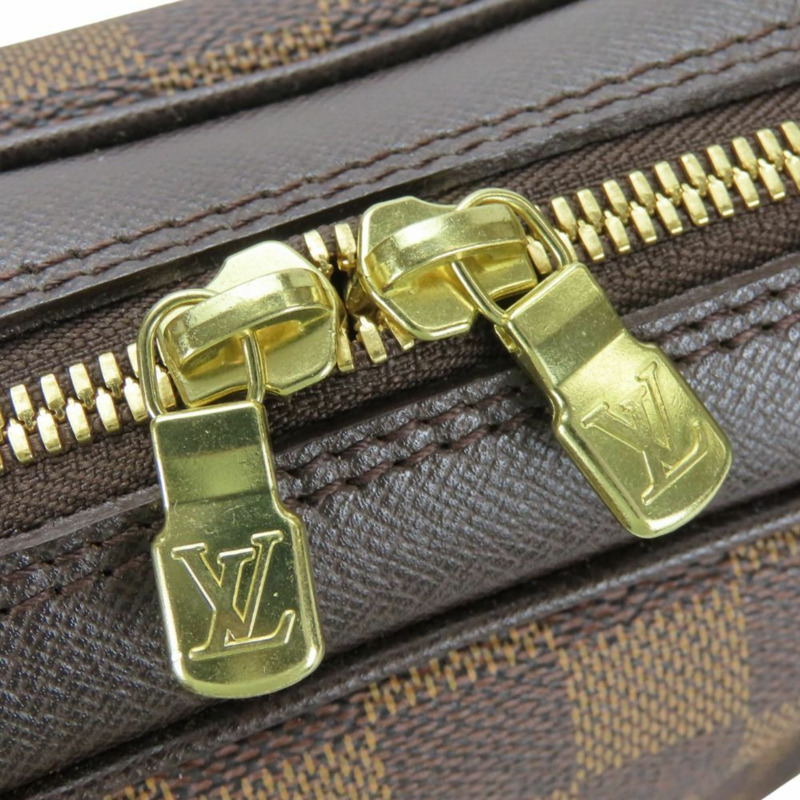 路易威登 Brera 女士手提包 N51150 Damier Ebene 棕色 Damier Ebene 帆布金色五金配件-12