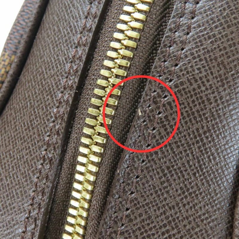 路易威登 Brera 女士手提包 N51150 Damier Ebene 棕色 Damier Ebene 帆布金色五金配件-14