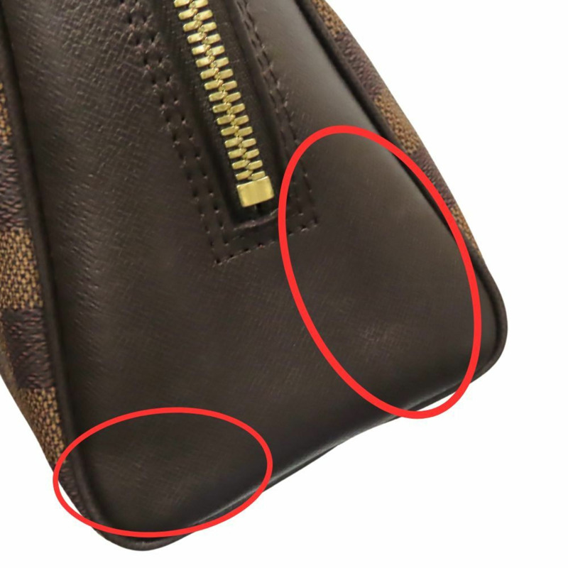 路易威登 Brera 女士手提包 N51150 Damier Ebene 棕色 Damier Ebene 帆布金色五金配件-15