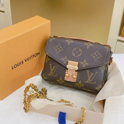 🌷芯片款! Louis Vuitton Micro Métis 手柄郵差包 mini