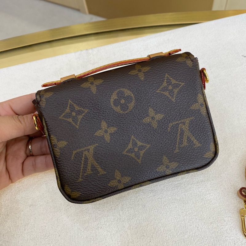 🌷芯片款! Louis Vuitton Micro Métis 手柄郵差包 mini-3
