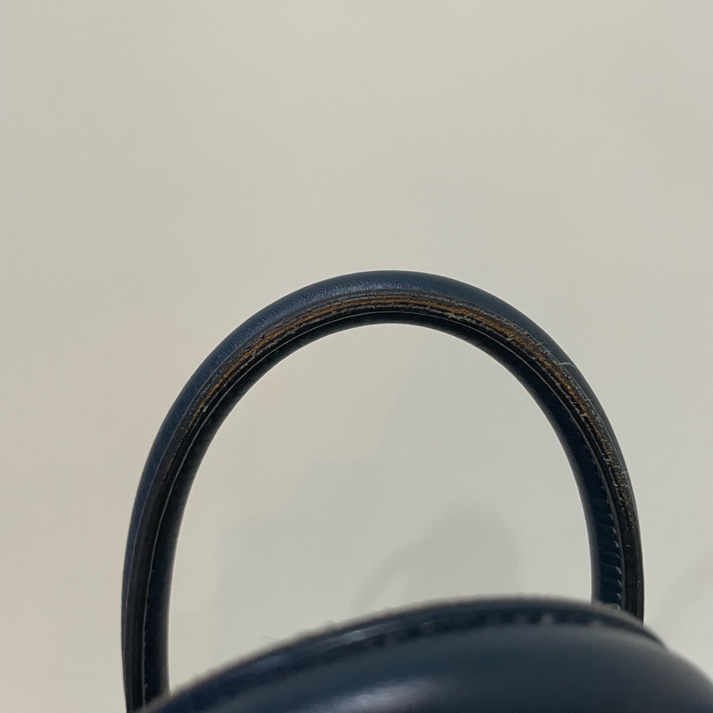 愛馬仕 Hermes Birkin 30 藍色 框L TC皮-10