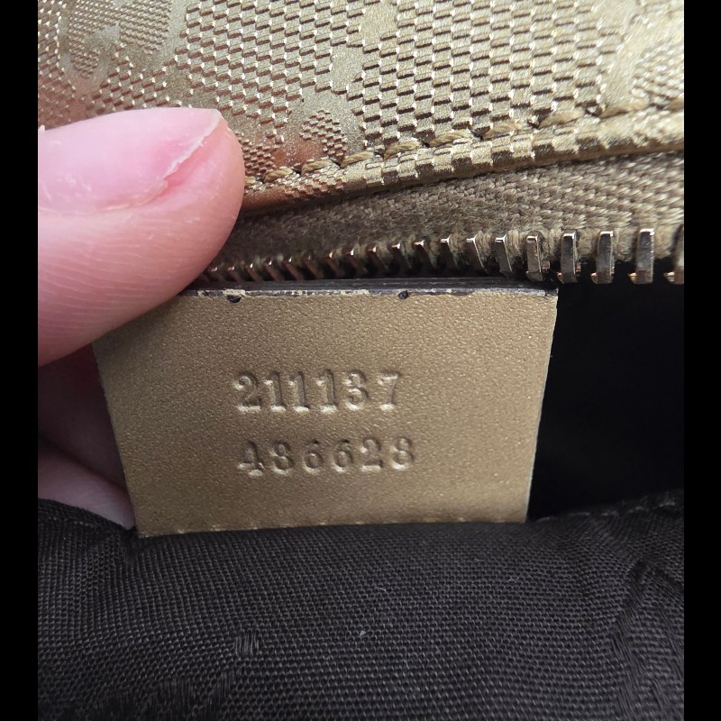 Gucci 金色購物包 肩背 手提 拖特包-15