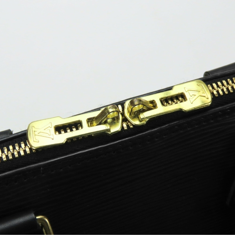 路易威登 Alma 手提包 M52142 Epi 黑色皮革配金色五金件，時尚女士款-18